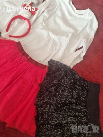 Дрешки 110-116 подходящи за Коледа, снимка 3 - Детски комплекти - 52736445