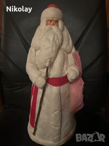 Колекционерски голям Дядо Коледа класика vintage СССР 70-те