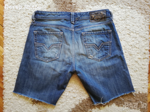 Намалени Diesel тъмносини къси гащи, снимка 4 - Къси панталони - 36379861