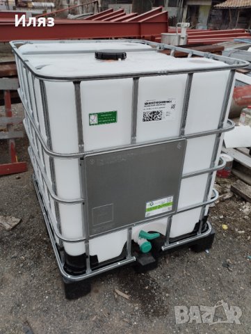 Бидони 1000л, снимка 3 - Други машини и части - 44381636