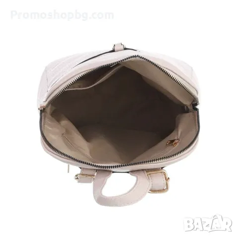 ПРОМОЦИЯ! Дамска кожена раница, бежова, снимка 5 - Раници - 47282928