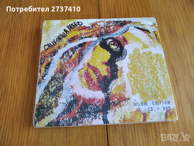 CALIFORNIA BREED - CALIFORNIA BREED 30лв CD+DVD deluxe edition, снимка 1 - CD дискове - 36241535