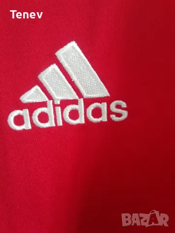 Adidas Climalite нова оригинална червена тениска фланелка размер L, снимка 6 - Тениски - 49966414