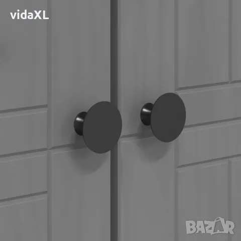 vidaXL Гардероб BODO, сив, 99x53,5x173 см, бор масив, снимка 8 - Гардероби - 56147367