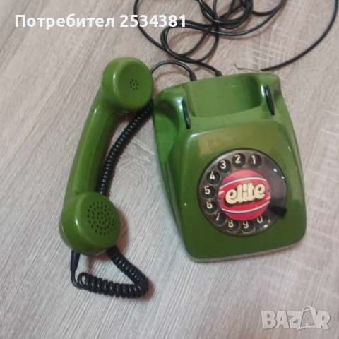 стар домашен телефон, снимка 2 - Колекции - 41636075