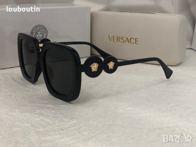 Versace 2023 дамски слънчеви очила квадратни, снимка 8 - Слънчеви и диоптрични очила - 41770257