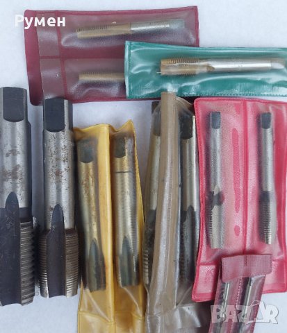 метчици различни размери-ръчни и машинни 