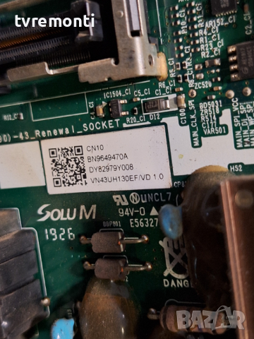 Основна платка - ,BN96-49470A,BN94-00030W, ,KANT-SU(NU7090) ,  for 43inc for SAMSUNG UE43NU7092U DIS, снимка 2 - Части и Платки - 44749041