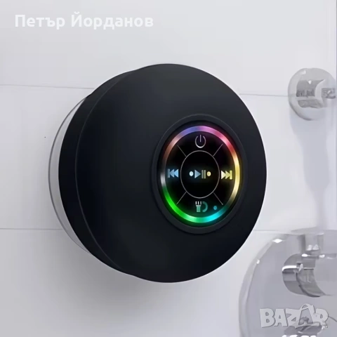 Безжична водоустойчива Bluetooth колонка за баня с вендуза – HD звук