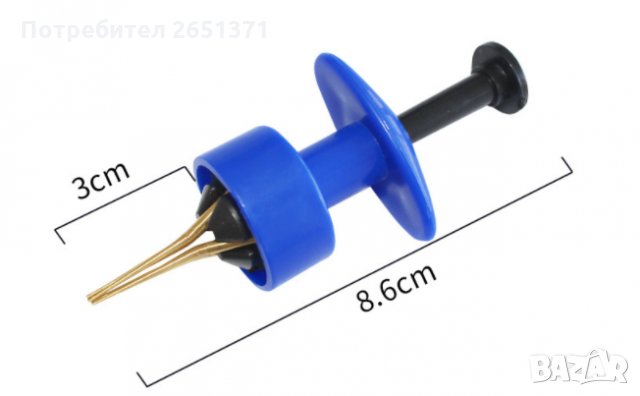 Щипка за монтаж на силиконови рингове на пелети, снимка 4 - Такъми - 35848719