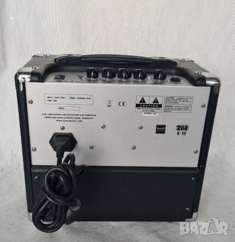 Усилвател за китара ZAR E-10, снимка 3 - Китари - 53771330