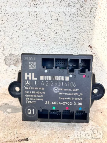 A2129004106 .Контрол модул врата за Мерцедес ц-класа w204. A2129004106