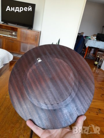 Стара чиния за стена ДСО Млечна Промишленост, снимка 5 - Антикварни и старинни предмети - 42222802