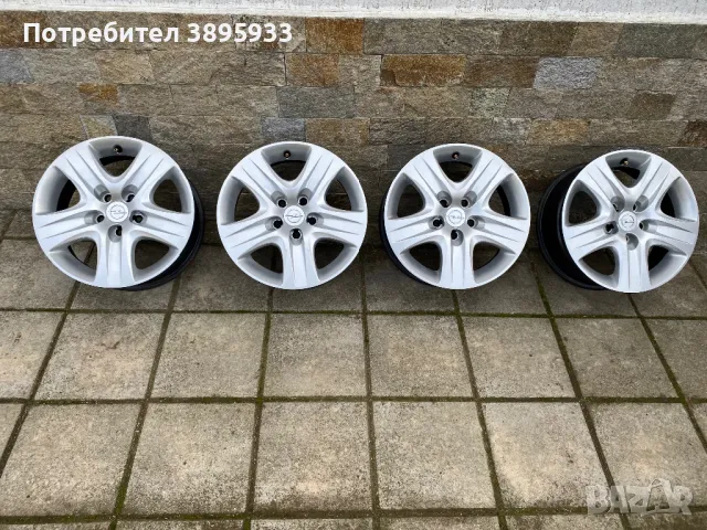 Оригинални джанти за Opel Astra H, Zafira B, Meriva B, Vectra C, Fiat Croma, снимка 1