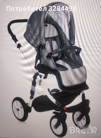 Детска количка Lorelli Mia 3 в 1, снимка 4 - Детски колички - 44574282