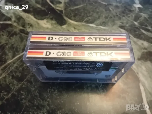 TDK D C-90 употребявани аудио касети, снимка 4 - Декове - 56272616