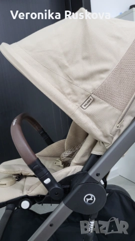 Количка Cybex Balios S Lux Almond Beige, снимка 5 - Детски колички - 53037678