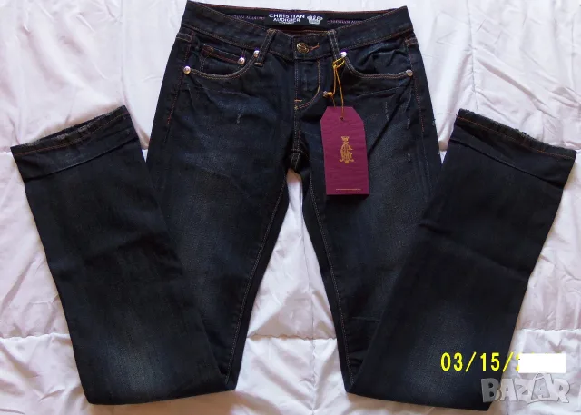 Christian Audigier оригинални дамски дънки, снимка 4 - Дънки - 55714931