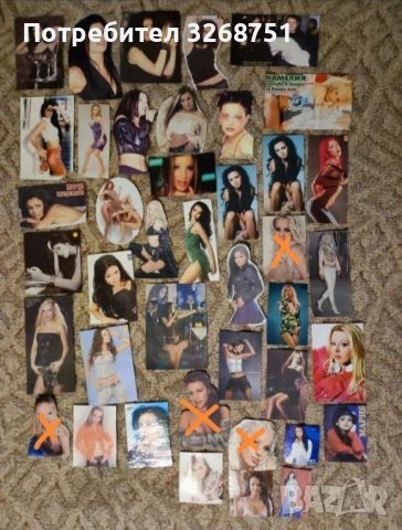 Картинки на певици, снимка 4 - Колекции - 50681936