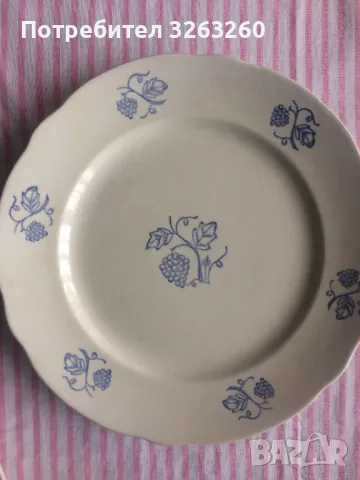 Винтидж шведски порцелан чинии и плато , снимка 1