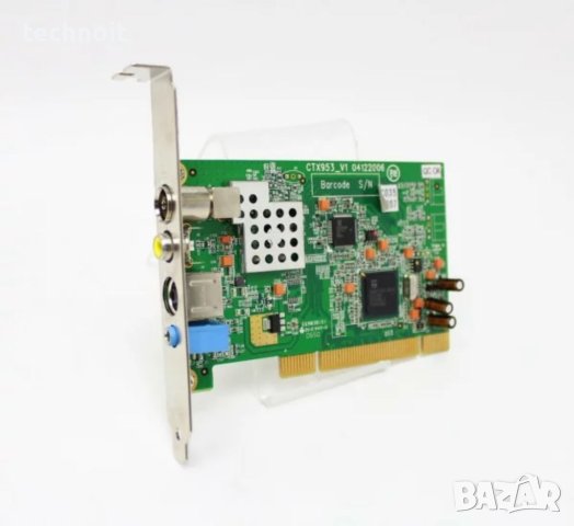 Medion CTX953 (V1.4.2) TV / DVB-T карта с композитен S-Video Audio PCI, снимка 1 - Видеокарти - 41492149