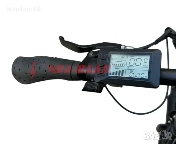 ЕЛЕКТРИЧЕСКИ сгъваем ВЕЛОСИПЕД 500W/36V/11AH+PAS система+Шест скористи за управление+Дисплей, снимка 5 - Мотоциклети и мототехника - 48283734