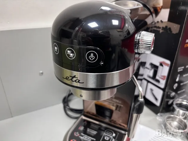 НОВА! Ръчна еспресо машина ETA Coffito, 1465 W, 20 bar, 1400 ml, разпенващо устройство, снимка 6 - Кафемашини - 56069337