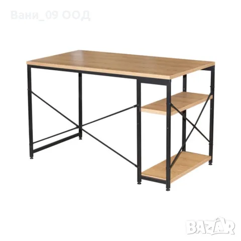 Бюро с етажерки в индустриален стил 