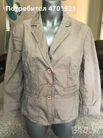 Бежово пролетно яке, снимка 4 - Якета - 53136637