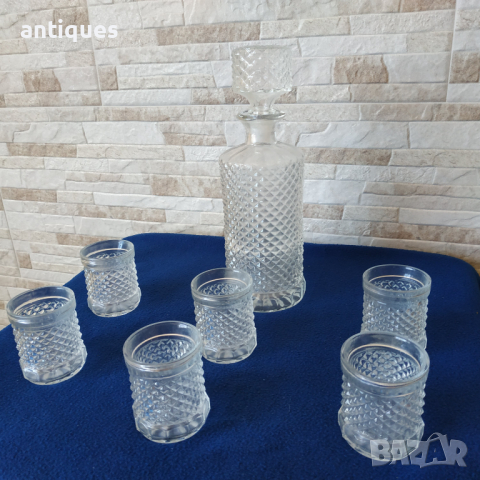 Чисто нов сервиз за вино - 7 части - Завод Китка, снимка 6 - Сервизи - 36345107