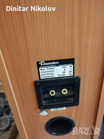 тонколони THUNDER model symphony f, снимка 5 - Тонколони - 56272460
