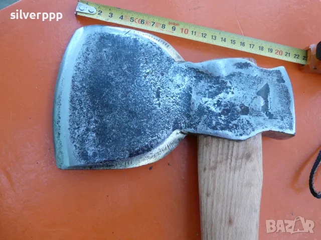 Стар масивен английски топор - 533 , снимка 2 - Други ценни предмети - 47635060
