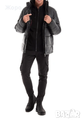 Чисто ново яке HUGO (Hugo Boss) Biron2443 L размер с етикети - зимно яке, снимка 4 - Якета - 53565238