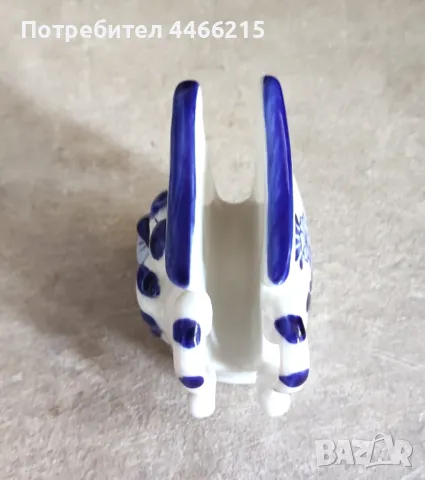 Красив порцеланов салфетник, снимка 5 - Прибори за хранене, готвене и сервиране - 50231175