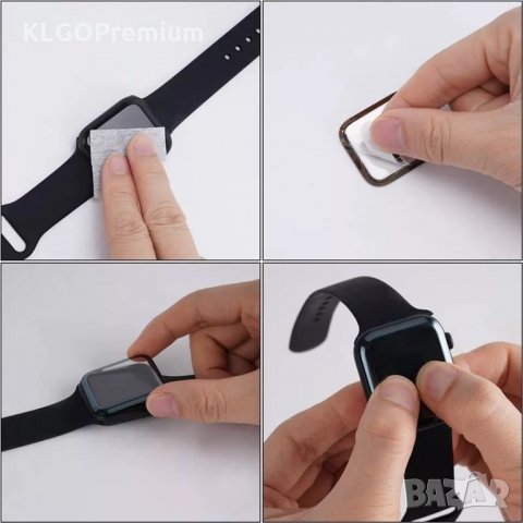 Стъкло Стъклен Протектор Apple Watch 1 2 3 4 5 6 SE 38 40 42 44 мм , снимка 6 - Аксесоари за Apple - 34512307
