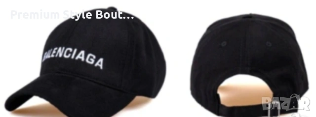 шапка с козирка Balenciaga , снимка 3 - Шапки - 53723472