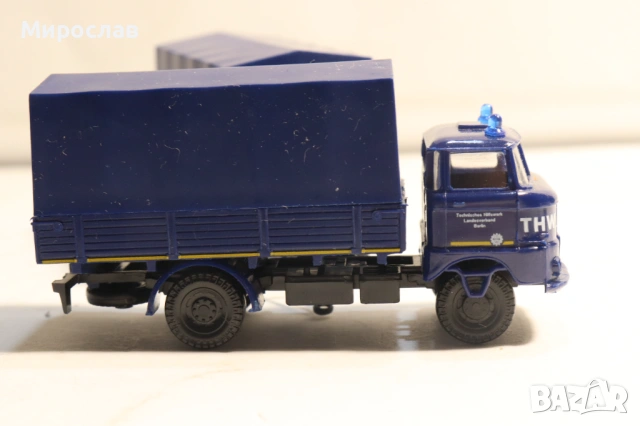 S.E.S. H0 1/87 IFA ИФА КАМИОН МОДЕЛ КОЛИЧКА ИГРАЧКА, снимка 5 - Колекции - 53813495