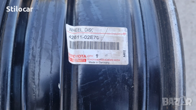 Джанти Toyota Auris,Avensis,Corolla Verso 16ки, снимка 6 - Гуми и джанти - 52153033