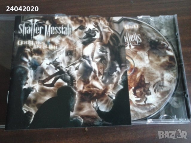 Shatter Messiah – God Burns Like Flesh оригинален диск, снимка 1 - CD дискове - 42362835