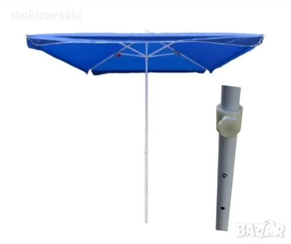 Плажен чадър – Ø2.40 м, височина 2.70 м