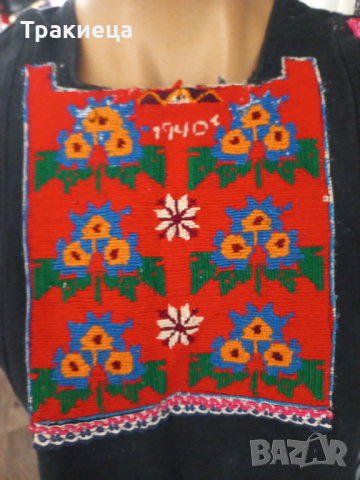 СТАР ИВАЙЛОВГРАДСКИ СУКМАН НОСИЯ , снимка 2 - Антикварни и старинни предмети - 44773023