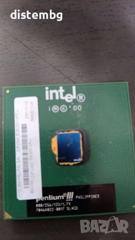 CPU Процесор Intel Pentium III SL4CD 800/256/133/1, 7v Socket 370