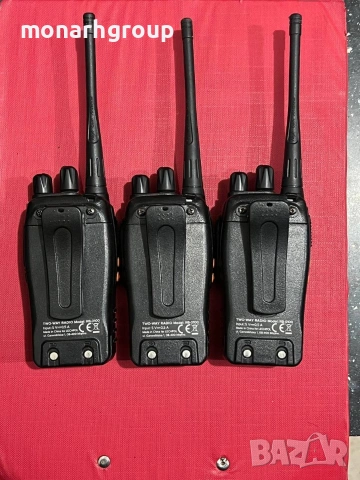 3бр радиостанции rebel rb-0100 със зарядно, снимка 3 - Друга електроника - 53103661