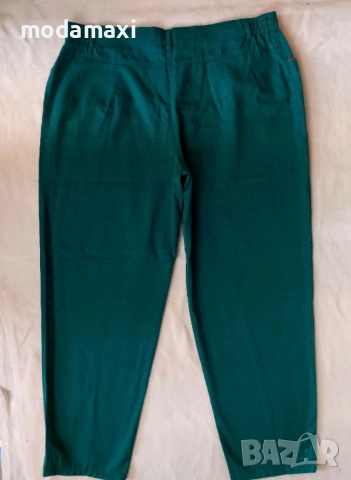 4XL/5XL Нов зелен панталон , снимка 3 - Панталони - 52684497