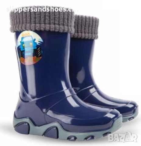 Детски гумени ботуши DEMAR син 20/35