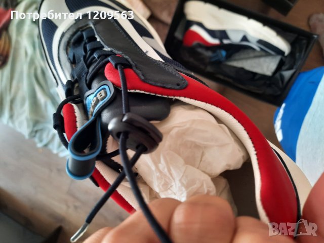 италиански мъжки кожени обувки baldinini 43 от естествена кожа, снимка 3 - Маратонки - 41722788