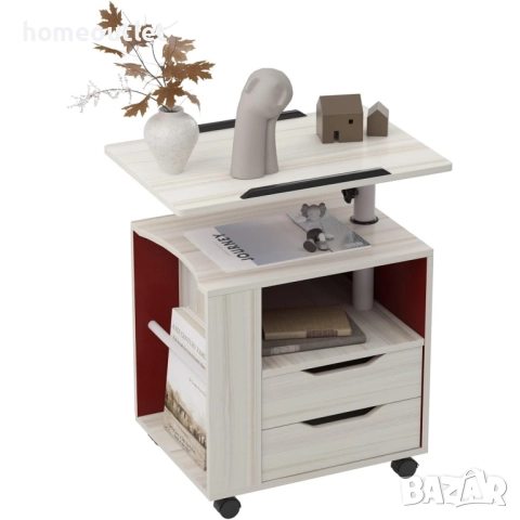 ПРОМОЦИЯ Шкафче с място за съхранение и вградена поставка за лаптоп 10CZZSCT1-MP-D, снимка 2 - Шкафове - 52708824