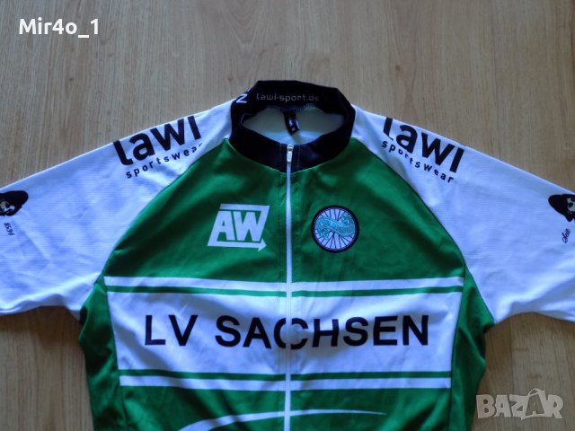 вело джърси lawi тениска екип шосейно колоездене мъжко оригинално M, снимка 3 - Спортни дрехи, екипи - 41920734