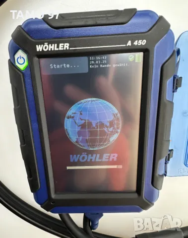 Wohler A 450 L - Газ анализатор за димни газове като нов!, снимка 4 - Други инструменти - 49758435