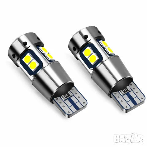 LED крушки T10 W5W бели 24V 2 броя, снимка 2 - Аксесоари и консумативи - 55864851